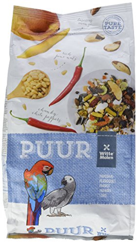 Witte Molen Puur Futter für Papagei, 1er Pack (1 x 2 kg)