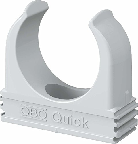 BETTERMANN rörhållare Quick M50, 49 mm, KST, gr 2955 M 10 Stück Rohrschelle