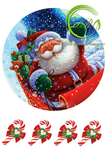 Weihnachten Tortenaufleger,Geburtstag,Tortendeko,