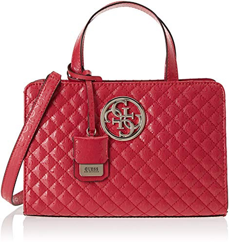 Guess Gioia, Sac l'paule Femme, Rouge (Red/Red), 30x20x14 Centimeters (W x H x L)
