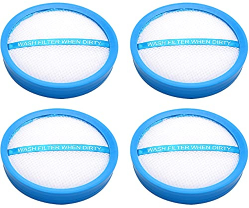 Fette Filter - Vacuum Filter Compatible with Select Hoover Vacuums. Compare to Part # 440010894 - Pack of 4