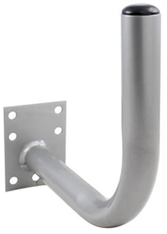 Supporto dritto per parabola satellitare, robusto e durevole, ideale per l'installazione esterna e migliorare il segnale TV satellitare.