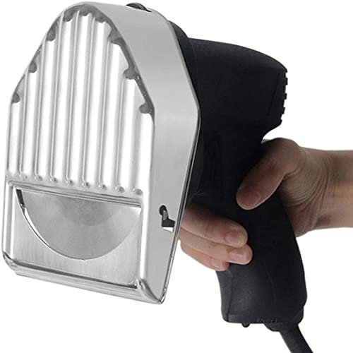MLUENF Solide pour la Maison, Couteau à Kebab électrique, épaisseur de Tranche réglable, Lame en Acier Inoxydable, Coupe-Kebab Turc 80 W, Coupe gyroscopique pour, sans Fil