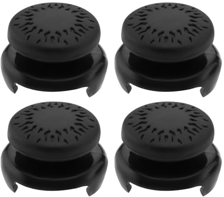YINETTECH 4PCS Thumbstick Extender ABS Thumb Grips Stick Joystick Controller Cover 3D Texture thumbstick Controller Cap Compatible with Xbox One