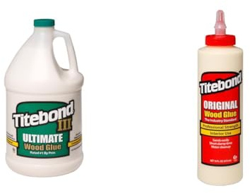 Titebond 1416 Colle Bois tanche & Colle à bois originale 473 ml