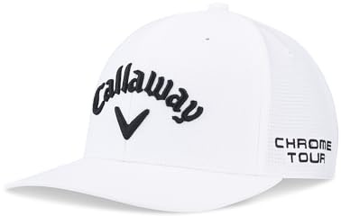 Callaway Golf Tour autentisk keps 2025, vit, Vitt, one size