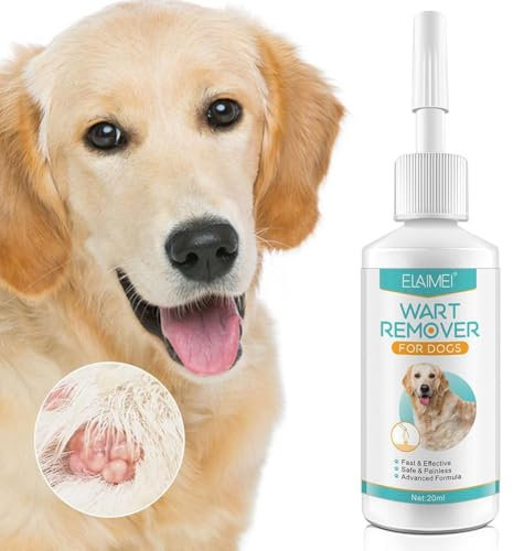 Cikiki Removedor de verrugas para perros, tratamiento de eliminación de verrugas y verrugas de acción rápida, sin daños y sin dolor