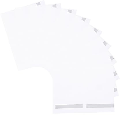 BCOATH 200piezas Película Antideslizante Para Lentes De Gafas Adhesivo Protector Resistente Al Procesamiento Transparentes Para Tiendas De Óptica