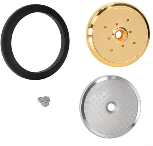 Massimizza il tuo gusto espresso con il set di supporti per doccia in acciaio inox per macchine da caffè Nuova