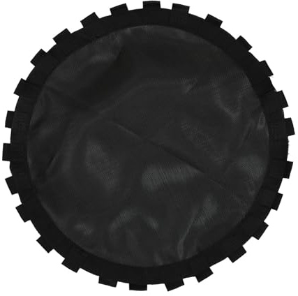 NAMOARLY Schwarze Sprungmatte für Trampolin aus Robustem Pp Wiederverwendbares Hüpfkissen Zubehör für Garten und Outdoor Langlebige Ersatz Sprungmatte fürs Trampolinspringen