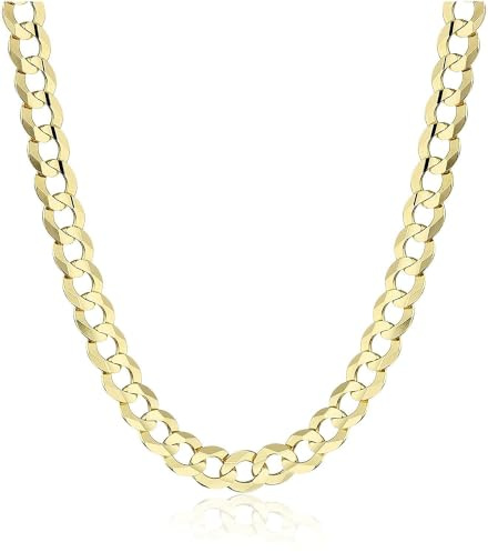 14 Karat / 585 Gold Panzerkette Gelbgold Unisex Kette - Breite 5.50 mm