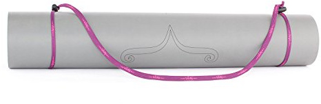 Bodhi | Universal-Yogamatten-Tragegurt | Trageband | Lila | verstellbare Schlaufe | einfach und günstig | Gurt für Yogamatte