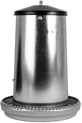 Olba Futterautomat für Geflügel - verzinkt - (18kg)
