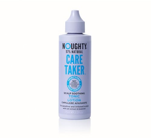 Noughty Care Taker Scalp Soothing Tonic, for Sensitive and Irritated Scalps, Fragrance Free, Gentle on Skin & Hair, Leave In Treatment 97% Natural Sulphate Free Vegan Skin & Haircare (75ml Spray)
