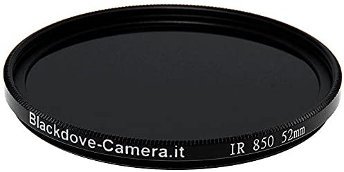 Filtro infrarrojo 850 nm 52 mm Blackdove-cameras- Infrared filter 850 nm Cut IR