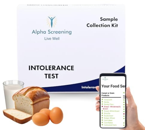 Alpha Screening Intolerance Test - 900+ Tests - CQC Registered - Easy to Use - Results in 4 Days - for Adults & Children