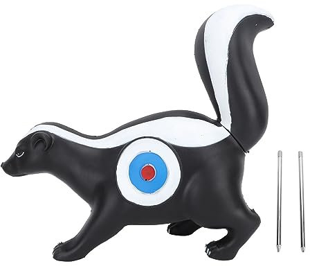 Bogenschießen Pfeil Ziel, tragbare Bogenschießen Tasche Ziel 3D Skunk Tier PU Armbrust Ziel Bogen Ziel Bogenschießen Ziele für Hinterhof Outdoor-Training Aktivitäten