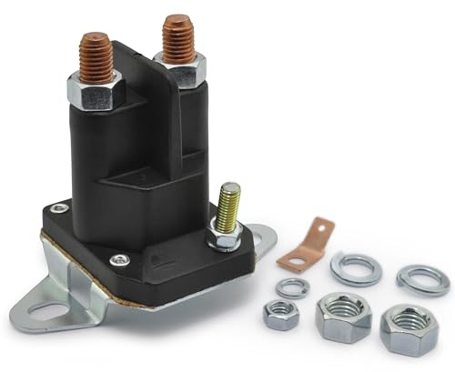 Easyboost relais 3 bornes de démarreur tracteur tondeuse pour Briggs & Stratton 691656 745000 745001 807829 AYP 110832X 111674 pour Stiga 1134296201 9400007000 MTD 7250530 pour Viking Toro Husqvarna