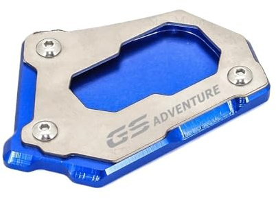 hgudyr Fuß-Verbreiterung Ständer Platte Motorrad-Ständer für R 1200 GS LC R1200GS ADV R1250GS Für Adventure R 1250 GS CNC-Motorrad-Seitenständer