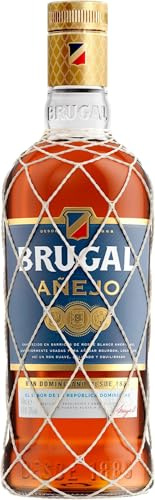 Brugal Añejo Ron Dominicano, 700ml (Paquete de 5)