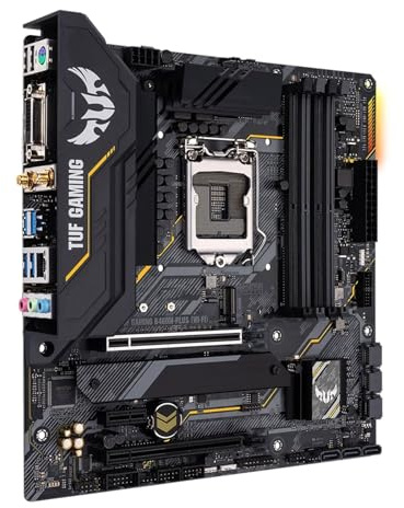 Placa Madre Fit For ASUS TUF Gaming B460M-PLUS (WI-FI) Intel B460 (LGA 1200) Micro ATX DDR4 128G PCI-E 4.0 M.2 HDMI USB 3