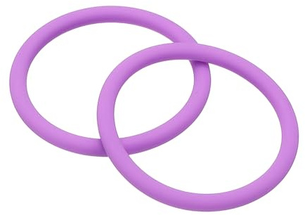 YELARXI Braccialetti in silicone, braccialetti sportivi elasticizzati, confezione da 2, colore viola, adatti per uomo/donna/bambini/giochi di squadra/compleanno/feste)
