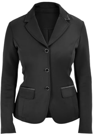 4Riders Damen Turnierjacket Windsor, Elegantes Reitsakko mit taillierter Passform, atmungsaktiv und bewegungsfreundlich, ideal für Turnier und Wettkampf