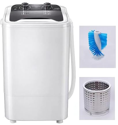 Lavatrice automatica per scarpe, mini lavatrice portatile con funzione centrifuga per appartamenti, campeggio, dormitorio