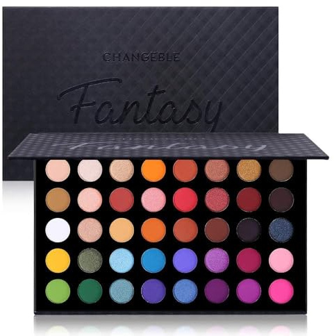 UCANBE Palette Maquillage Yeux 40 Couleurs Fard a Paupiere Imperméable