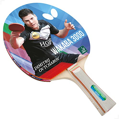 Butterfly Wakaba Table Tennis Racket – 3 Ping Pong Models - ITTF Approved Ping Pong Paddle – Ping Pong Racket Attacks with Great Speed and Spin