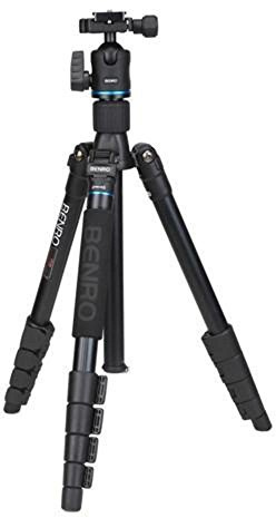 Benro IT25 Digitales/cámaras de película Negro tripode - Trípode (Digitales/cámaras de película, 6 kg, 3 Pata(s), 131,5 cm, Negro, 41,5 cm)