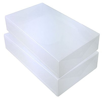 DynaSun 2X PP384 Schuhbox Schuhkasten Lagerkasten Box Schuhschachtel für Aufbewahrung Stiefel Faltbare Halter für Damen und Herren