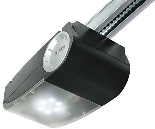 Berner Garagentorantrieb GA 403 inkl. 1 x Laufschiene, 1 x 4-Kanal Handsender, 1 x Funkempfänger | Zugkraft 1000 N