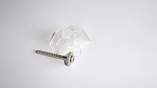 100 Abstandhalter 18 70 für Trapezprofil mit Spenglerschrauben aus V2A 4,5 x 55 mm Tx Dichtscheiben 15 mm