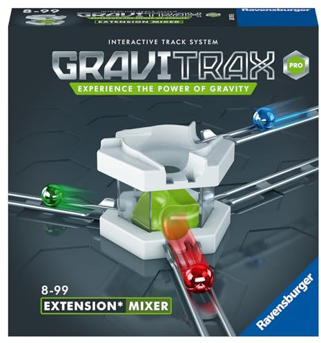 Ravensburger GraviTrax PRO Erweiterung Mixer - Ideales Zubehör für spektakuläre Kugelbahnen, Konstruktionsspielzeug für Kinder ab 8 Jahren