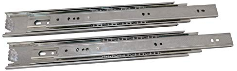 Ram Industrie - Série G48 - Paire de glissières télescopiques pour tiroirs, capacité de 45 kg (900 mm)