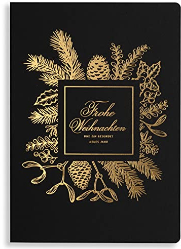 Weihnachtskarten mit Umschlägen und Einlagen – Set von 10 exclusiven Weihnachtskarten von Art Nuvo