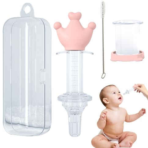 Tioheam Seringue pour bébé pour médicaments, distributeur de médicaments pour | Seringue d'alimentation orale de dessin animé - Sucette médicale pour nouveau-nés, ustensiles d'alimentation pour bébé