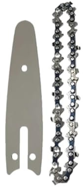 GYQIZSS 4-Zoll-Sägeblatt Kettensäge Ketten und Führungsschiene Mini-Stahlketten Elektrisches Sägeblatt Werkzeug Sägezubehör Ersatz Holzschneiden