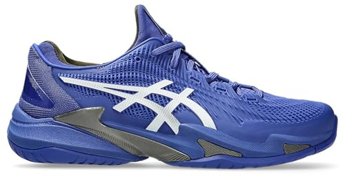 ASICS Court FF 3 Clay Novak snabbfält tennissko för män, mörk koboltvit, 43.5 EU