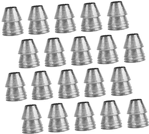 Sosoport Set Da 20 Cunei Di Metallo Per Martello in Ferro, Cunei Di Rinforzo Design Conico Per Forniture Di Installazione, Accessori Per Utensili Da Carpenteria e Manutenzione
