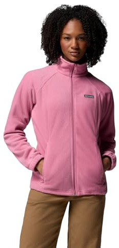 Columbia Women's Benton Springs Full Zip Fleece Jacket, Rosette, X-Large