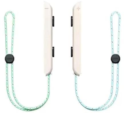 Haotianchi Wrist Strap Controller for Switch Joycon – 2Pack Lanyard Replacement Parts Joy-Con Controller (white)