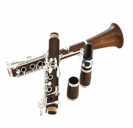 Clarinet Kit Bb Tune Redwood Clarinet 17 Keys Playing Musical Instrument With Case Mouthpiece