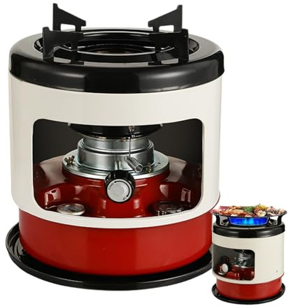 Hornillo de queroseno de camping Quemador Cocina Portátil,Hornillo Senderismo Para Caza Barbacoa En Hielo Escalada En Montaña At