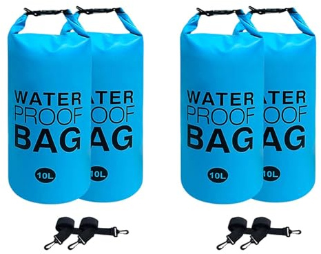 Jooehyer Pool Step Weights, Pool Ladder Weights for Above Ground Pools, Waterproof Sand Bags for Pool Steps 10Lx4PCS Blue