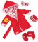 Our Generation Deluxe Clothes - Robe a Dub - Cherry Dressing Gown Outfit - for 46cm Doll - for Ages 3, 4 and up