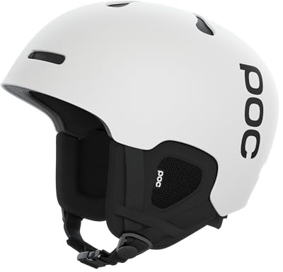 POC Sports Unisex Auric Cut hjälm, matt vit, X-Large/2X-Large/Storlek 59-62