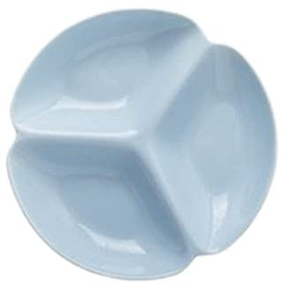 Placas de fondue 4 pieza conjunto Cerámica colorida, ronda 21 cm / 8.2 pulgadas 08