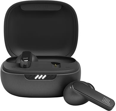 JBL Live Pro 2 TWS In-Ear Bluetooth Headphones, Water-Resistant Noise-Cancelling Earphones with 40 Hours of Battery Life, Black
